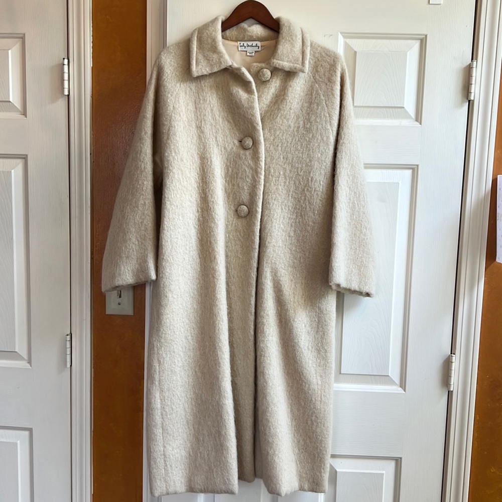 Emily Wetherby trench coat in tan